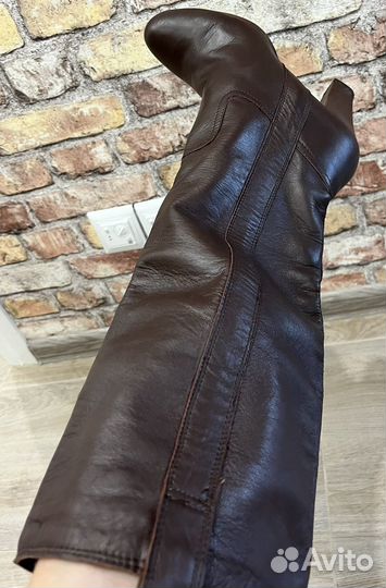 Сапоги женские 36 размер натуральная кожа