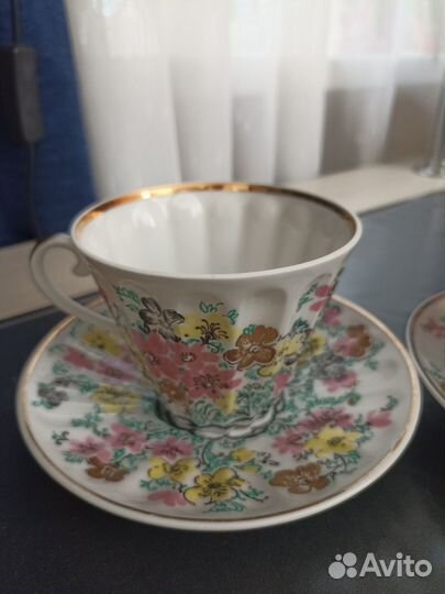 Чайная пара фарфор