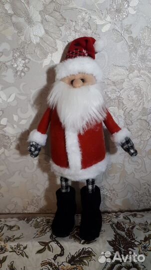 Новогодняя/рождественская кукла, мишка, заяц