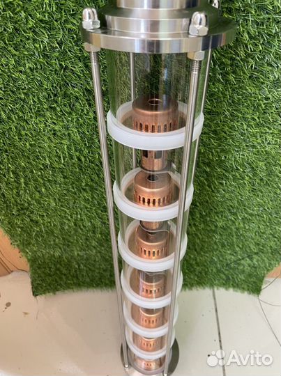 Флейта 3*(2*) профи-колпачки 2в1 медь 7 этажей