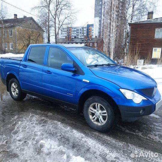 SsangYong Actyon Sports 2.0 МТ, 2008, 282 000 км