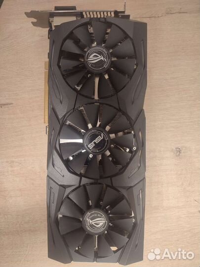 Видеокарта gtx 1060 6gb asus strix