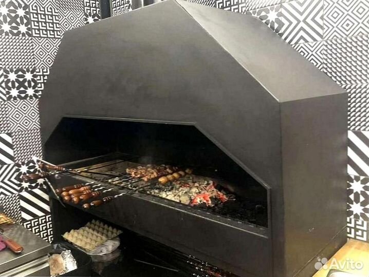 Мангал для кафе новый