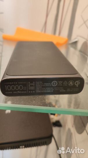 Powerbank Xiaomi 10000mah с беспроводной зарядкой
