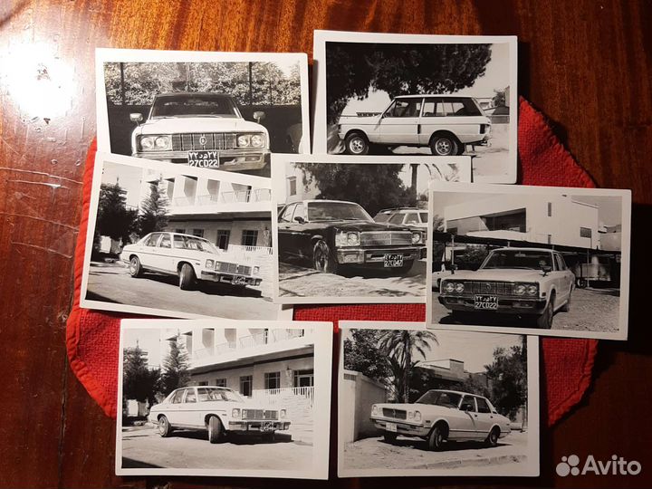 Фото « автомобиль» Багдад Ирак.1979год./7шт