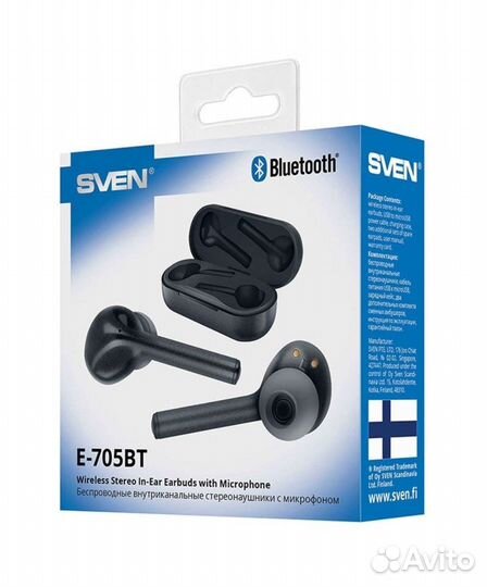 Наушники беспроводные Sven E-705BT