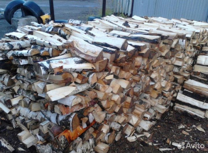 Дрова березовые колотые