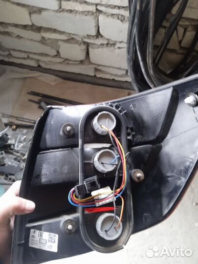 Задние стопы на LADA гранта