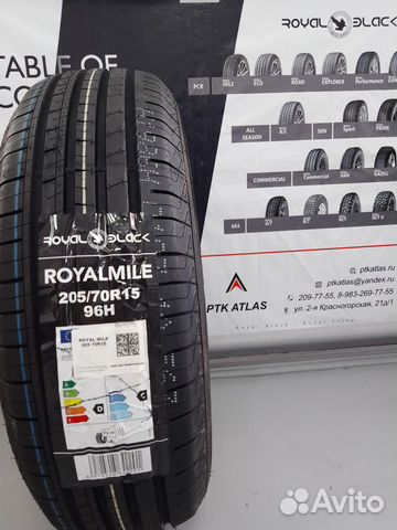 Royal Black Royal Mile 205/70 R15 96H