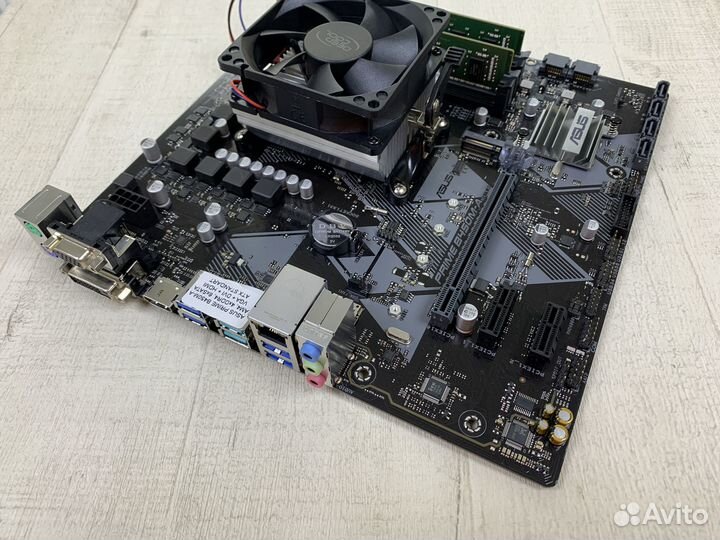Комплект Asus Prime B450-A+Ryzen3 Pro 3200G+8Gb