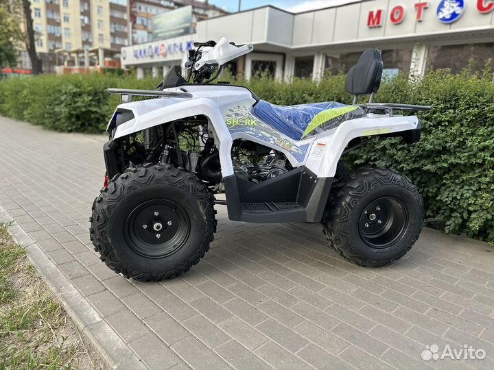 Новый квадроцикл motoland shark 200 лебедка