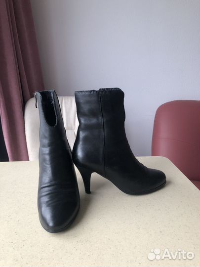 Ботильоны натуральная кожа
