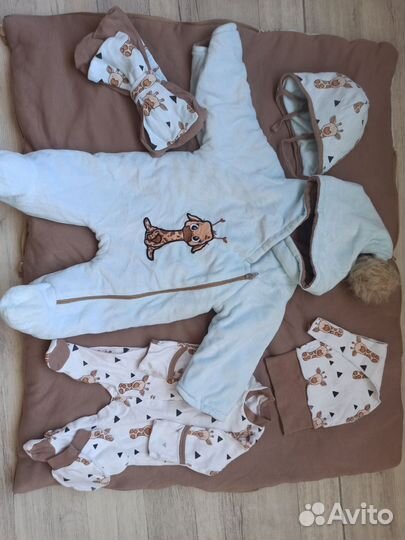 Конверт одеяло на выписку зима