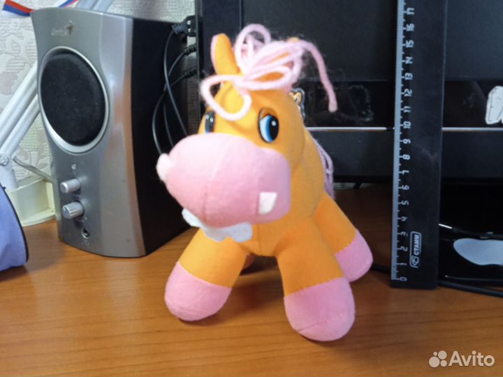 Мягкая игрушка лошадка