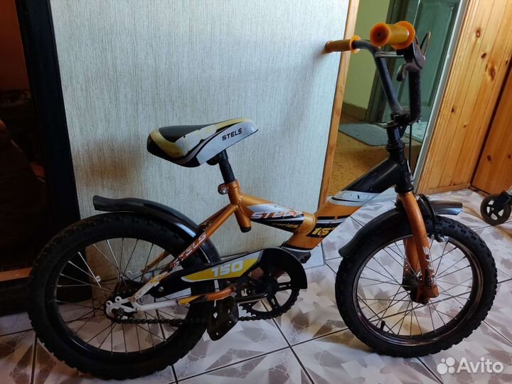 Детский велосипед бу stels 16 пилот