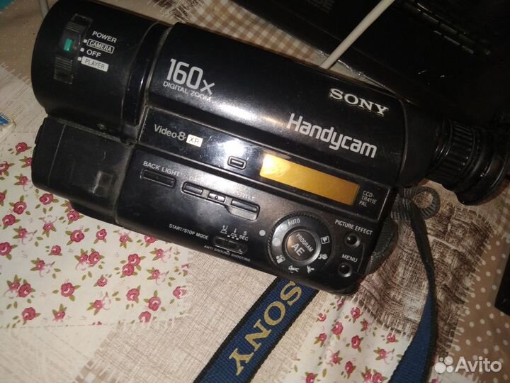 Видео камера sony handycam кассета
