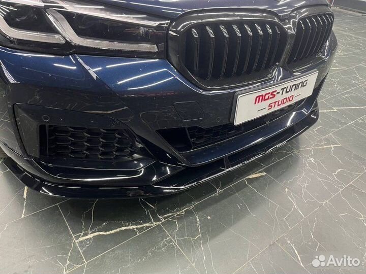 Губа решетка лезвия порогов сплиттеры G30 рест