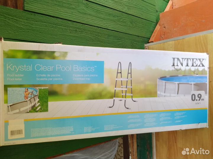 Лестница для бассейна без площадки до 91 см Intex