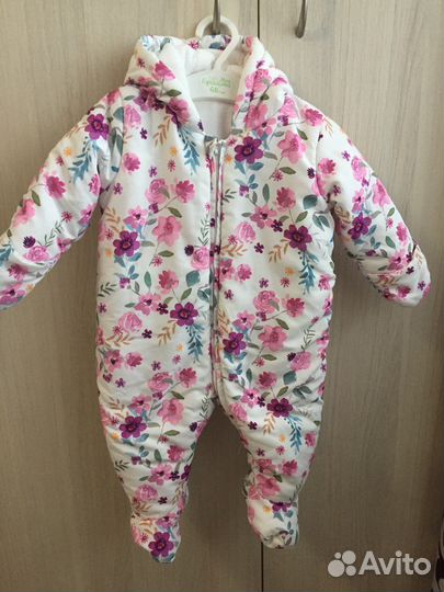 Комбинезон демисезонный для девочки mothercare