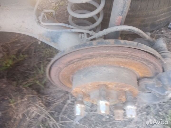 Диск тормозной задний Volkswagen Polo 4