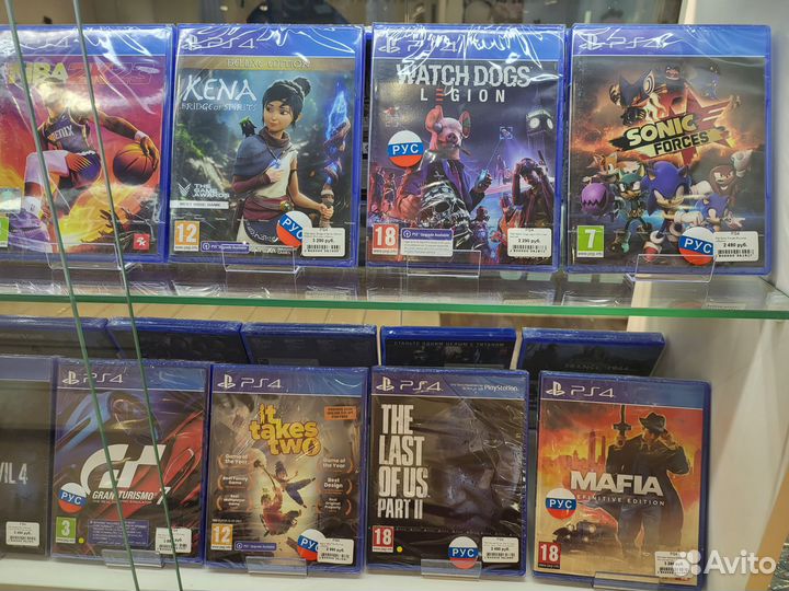 Новые диски (игры) на PlayStation 4/5 PS4 PS5