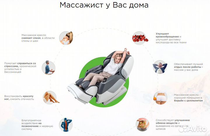 Массажное кресло iMassage Lazy