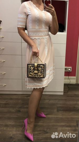 Платье трикотажное женское