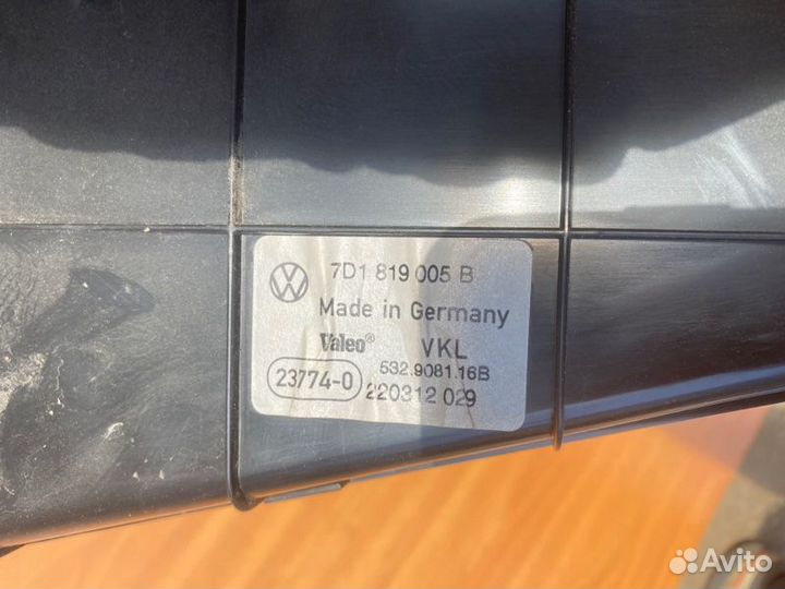 Корпус печки Vw Transporter T4 AAB 1995