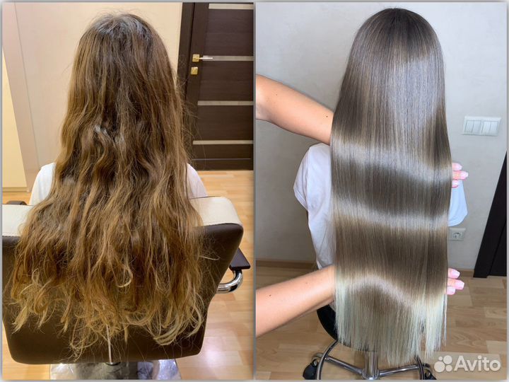 Кератиновое выпрямление Ботокс Нанопластика