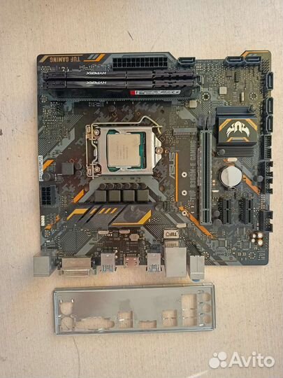 Мат. плата sock.1151 v.2 Asus b360m Gigabyte z390