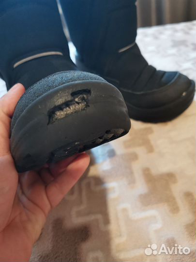 Сапоги зимние детские kuoma 25