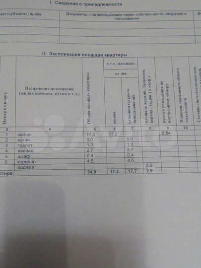 1-к. квартира, 34,9 м², 6/9 эт.