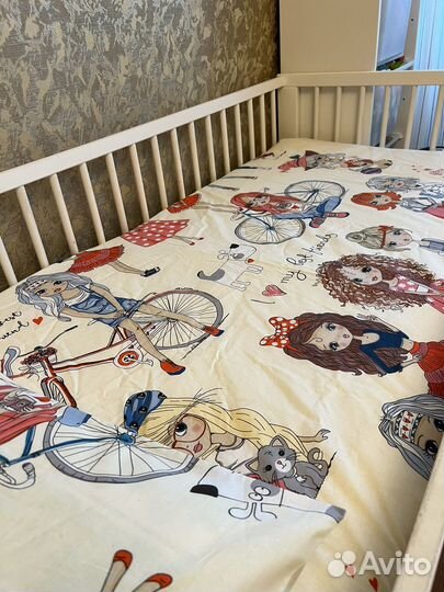 Белье постельное детское для девочки