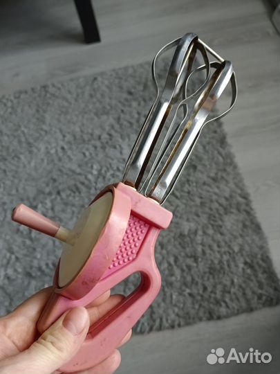 Механический миксер блендер советский