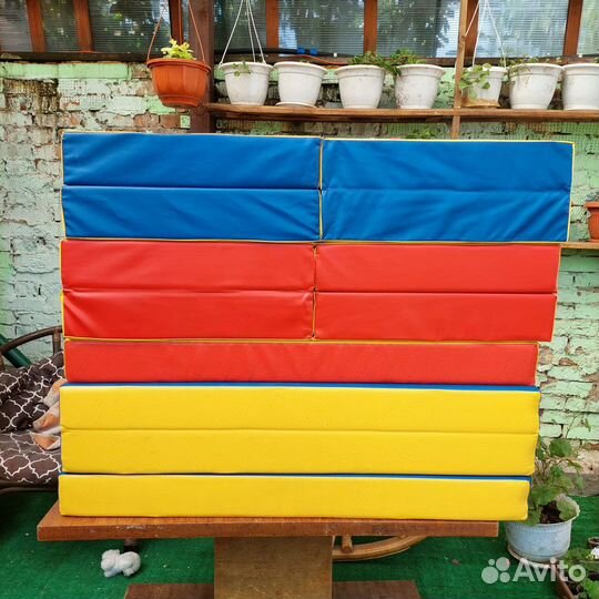 Мат гимнастический спортивный бу