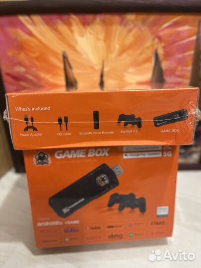 Приставка с играми и тв game BOX M98