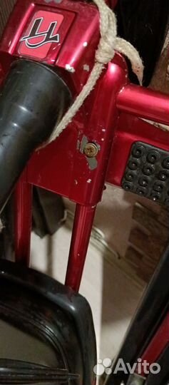 Санки на полозьях с рулем (снегокат)