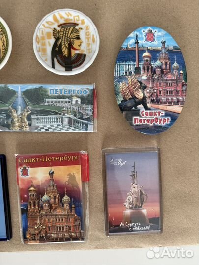 Магнитики сувенирные для поделки и подарка