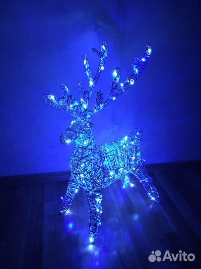 Новогодний Олень светящийся