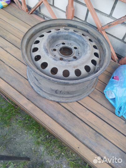 Диски штампованные r15 на Mercedes