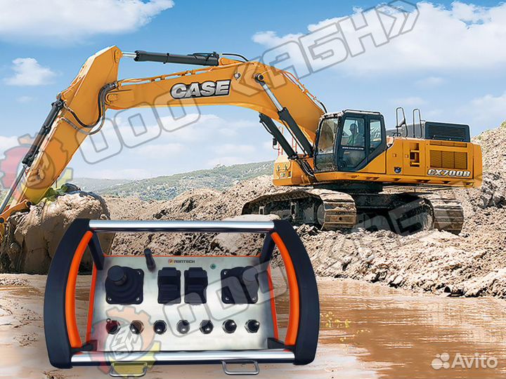 Пульт гусеничного экскаватора Case