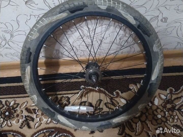 Заднее колесо на bmx 20