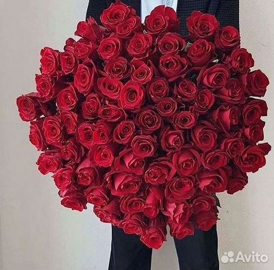 Длинные высокие розы 110 150 160 180 200 см