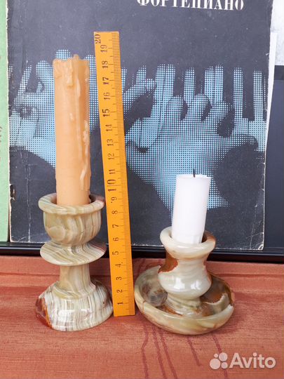 Подсвечник из оникса