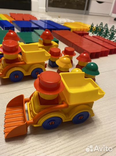 Конструктор Bauer Classic (336) + Полесье (80)