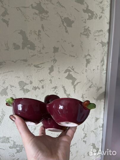 Менажница керамическая стеклянная