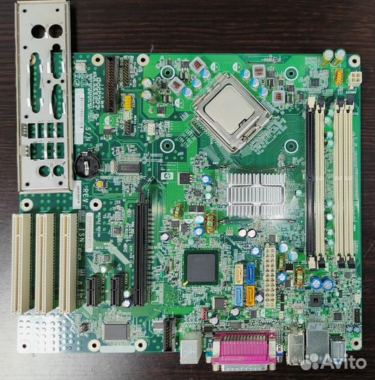 Материнская плата Hp dc7800 lga775 + проц E6750