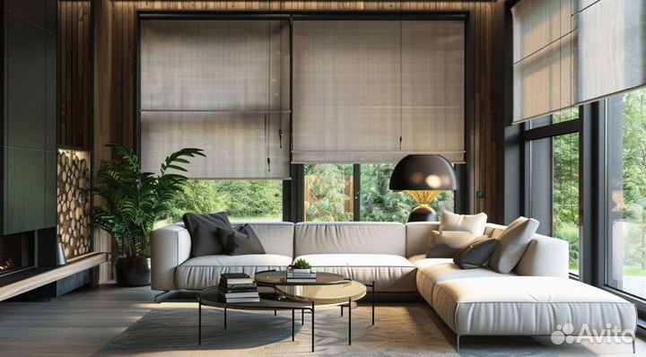 Рулонные шторы день-ночь