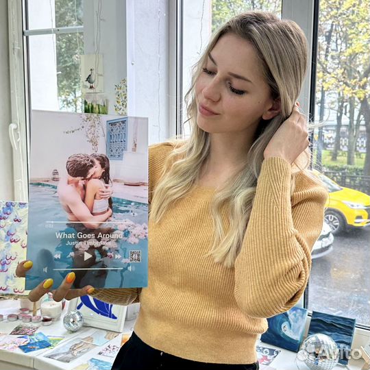 Витраж с фото / Подарок