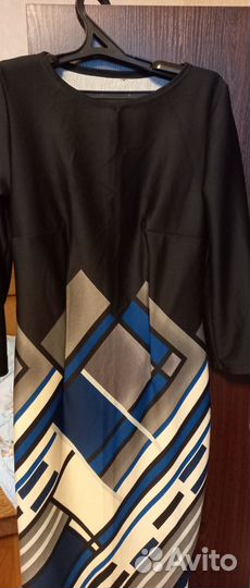 Платье трикотажное женское